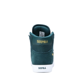 Supra VAIDER Høye Sneakers Dame Grønn/Gull/Hvite | NO-61973